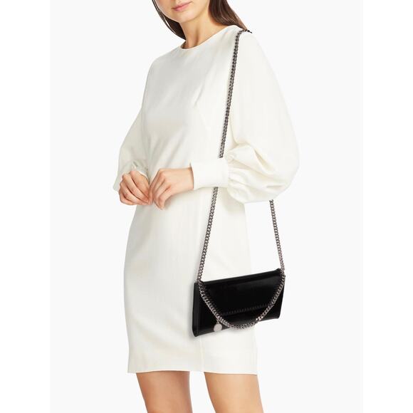 Stella McCartney Handbags - Stella McCartney Fabella Crinkle Faux Leather Crossbody Bag – NWT